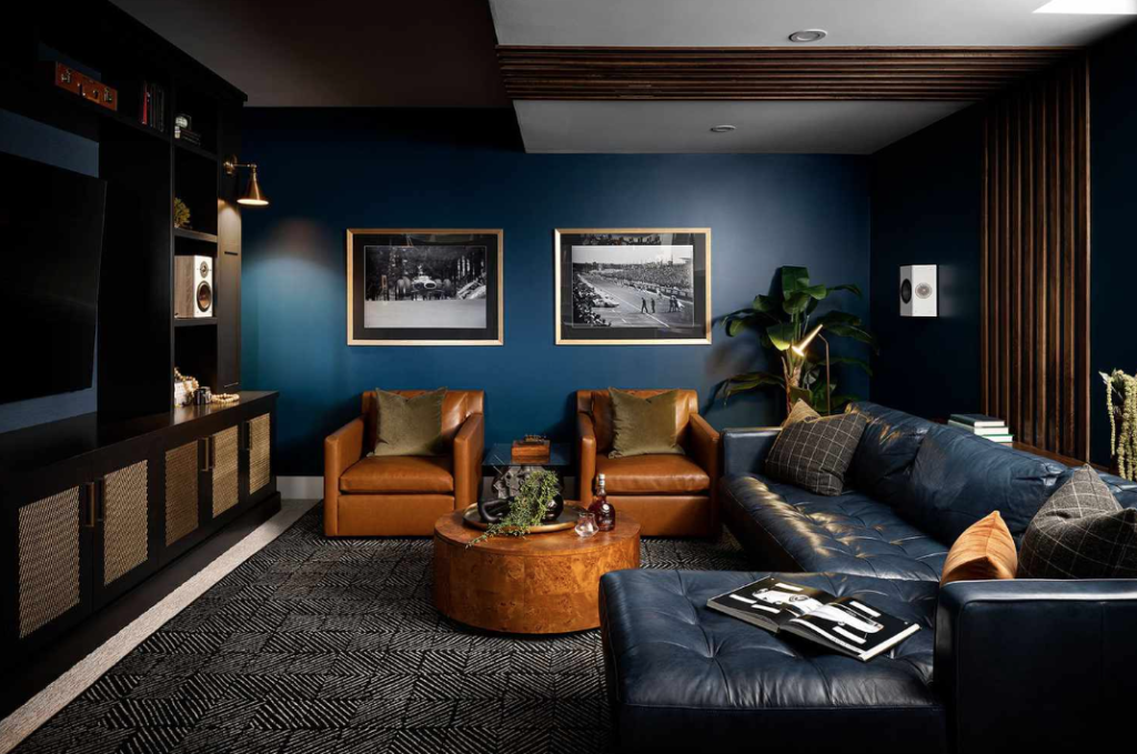 Brown and Blue Living Room Ideas for a Stylish Home