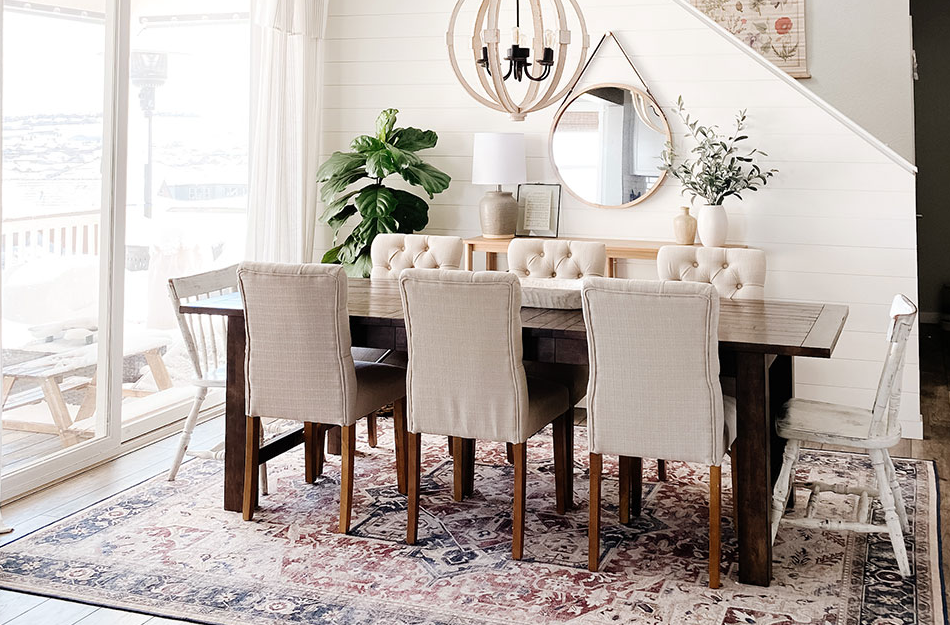 Dining Room Rug Ideas What Elements to Consider Thoroughly